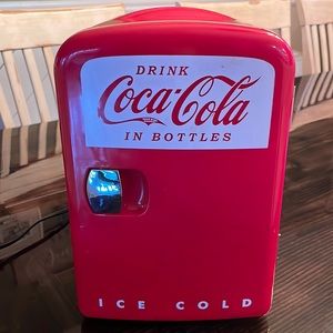Coca Cola mini fridge